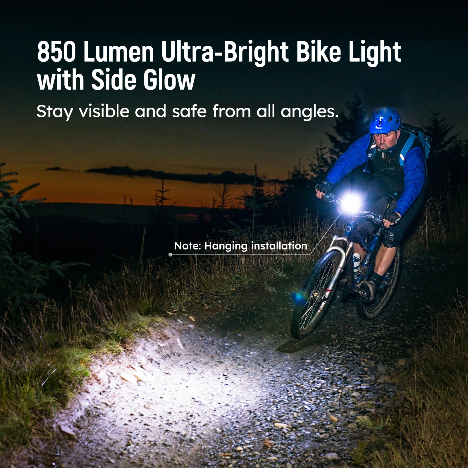 Mentech Spark 850 Road Bike Headlight